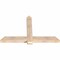 Ekena Millwork Eugene Smooth Timber Gable Bracket, Douglas Fir, 60"W x 38"H x 3 1/2"D x 5 1/2"F, 15/12 Pitch GBW060X38X0406EUG00SDF - alternate 3